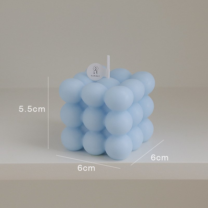 2024 New Production Hot Selling Wholesale Scented Heart-shaped Square Shape Scent Soy Wax Candles