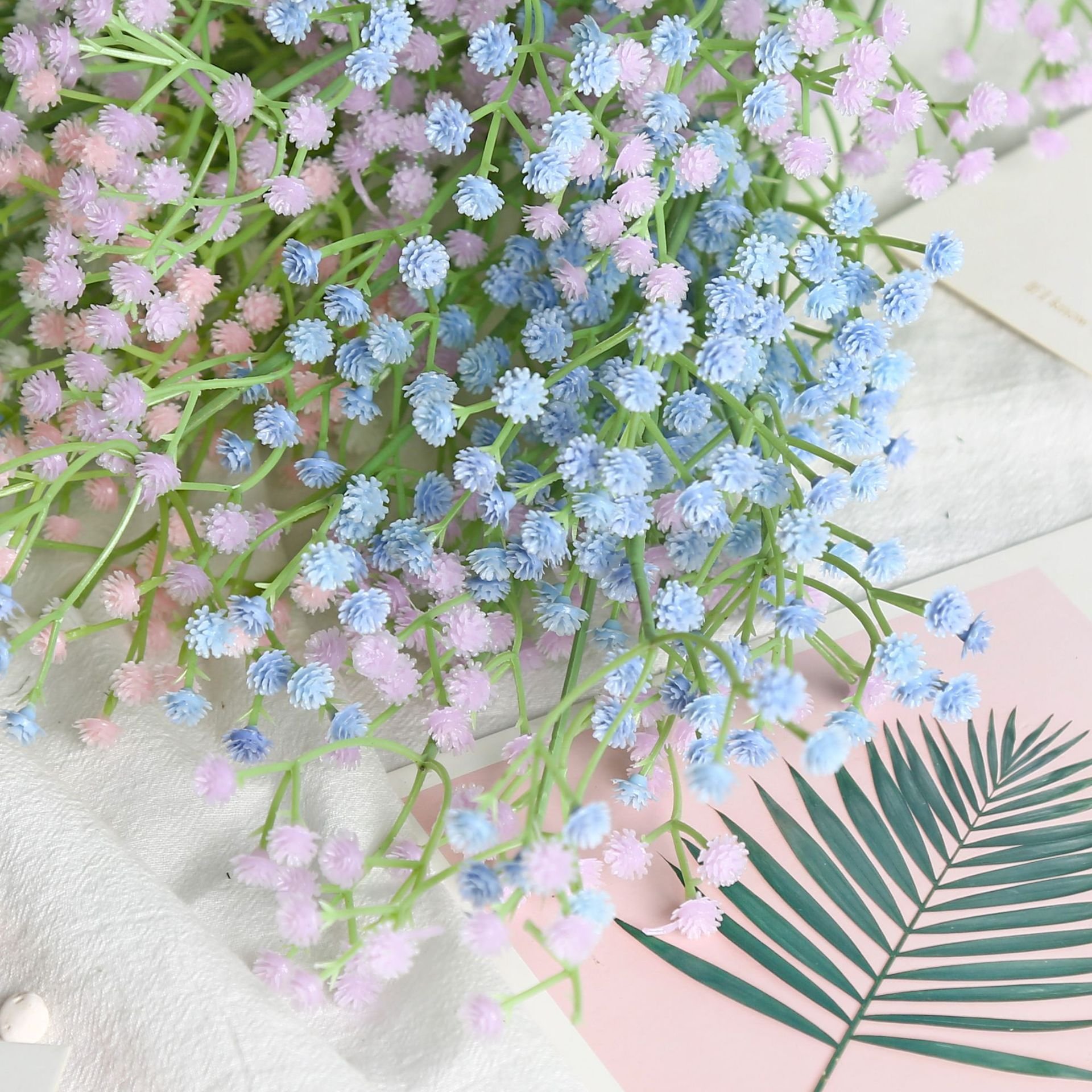 wholesalers Artificial Plastic Baby's Breath Flowers Wedding Home Party Decoration gypsophila flower dried