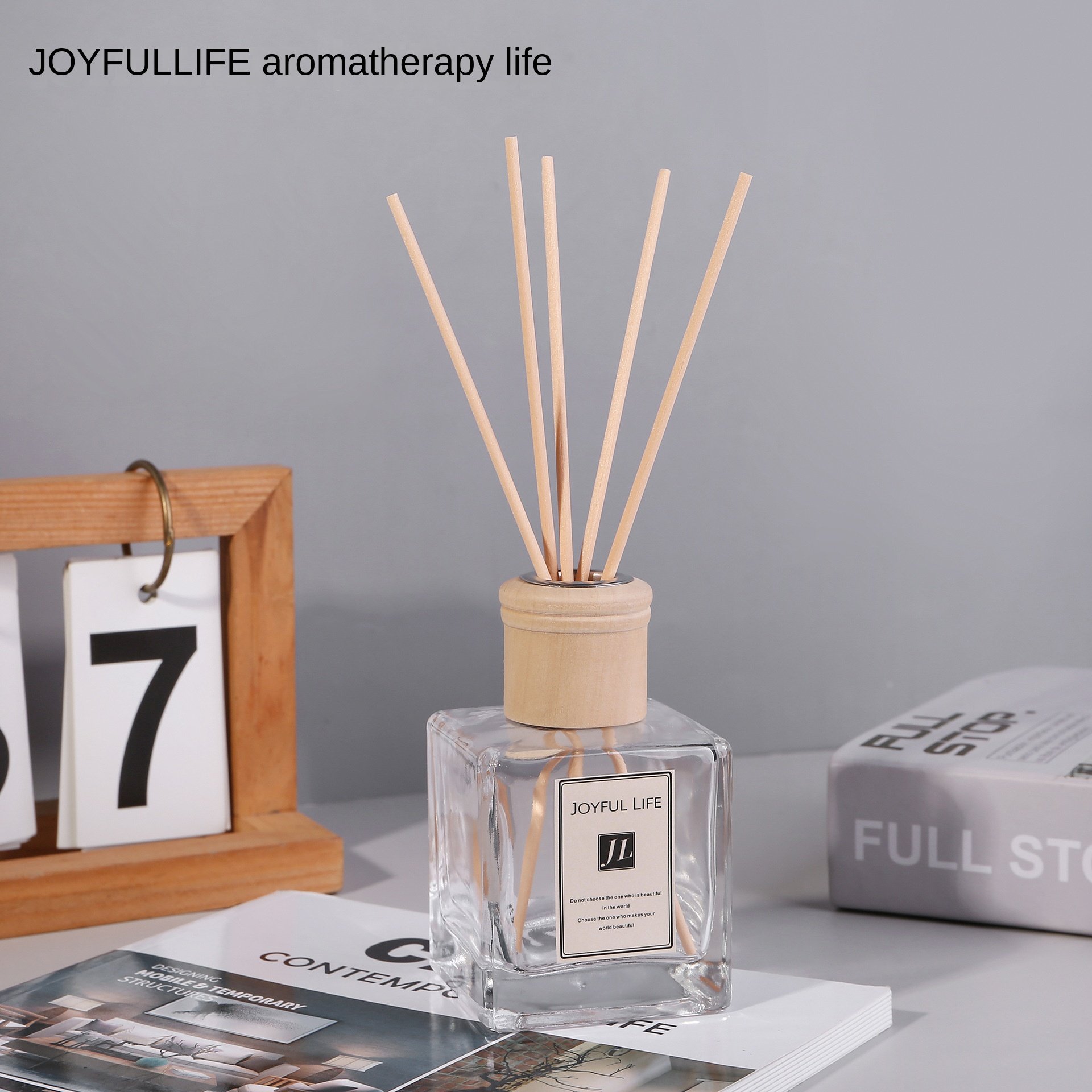 Fire free aromatherapy bottle Empty Hotel guest house bathroom rattan dried flower volatile perfume essential oil supplem
