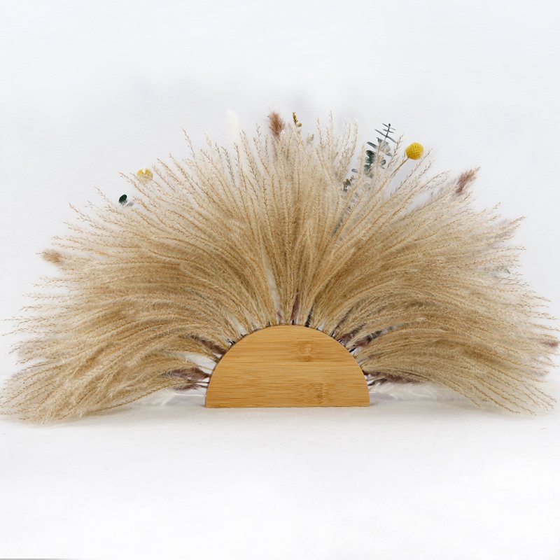 CH-049 Mix natural Wall mounted boho bouquet home decoration christmas dried pampas grass flower bouquet set combination