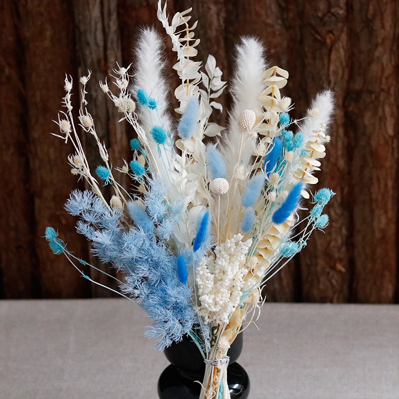 CH-058 In Stock On sale Nature Real Flower Mixed Preserved flower and Dried Flower Bouquet for Home Decor or Vase Ornament Arran