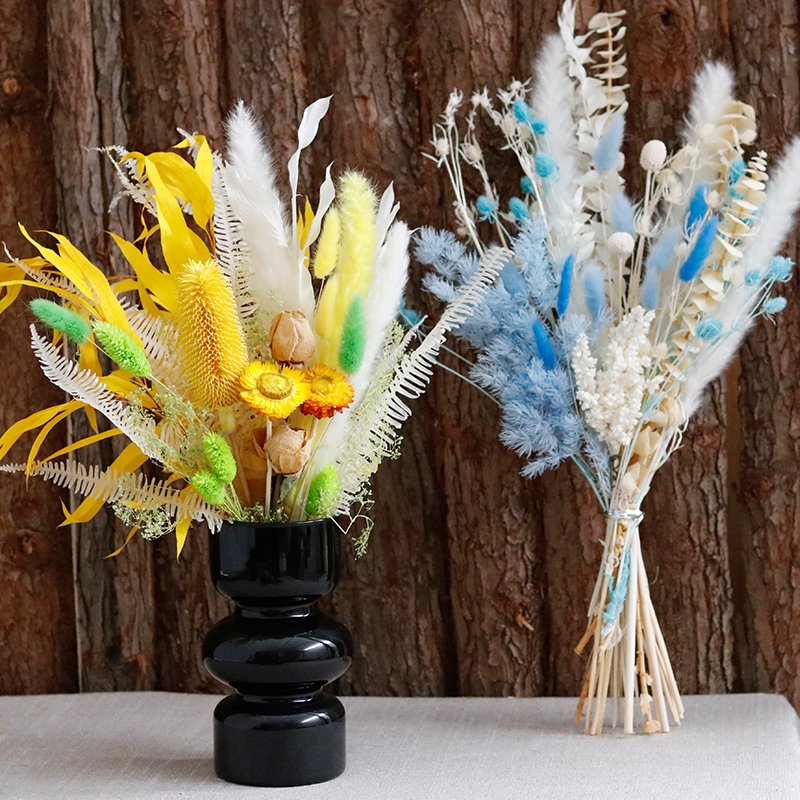 CH-058 In Stock On sale Nature Real Flower Mixed Preserved flower and Dried Flower Bouquet for Home Decor or Vase Ornament Arran