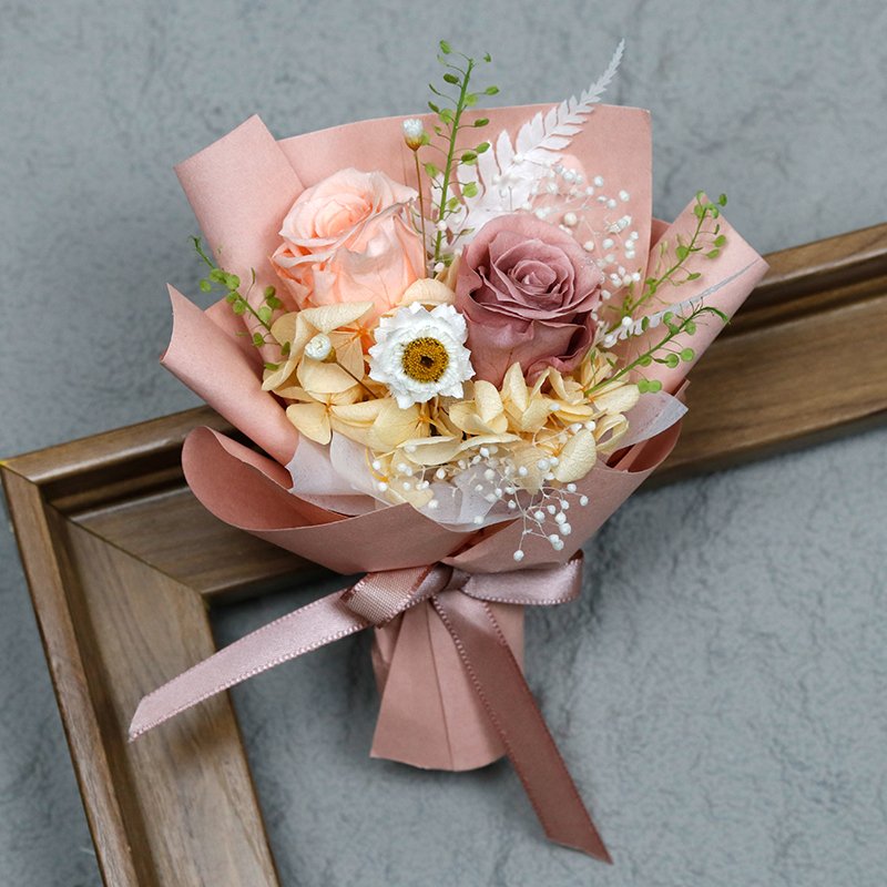 YSH-023Preserved flower rose gift box dried flower bouquet real flower girl Valentine's Day gift creative