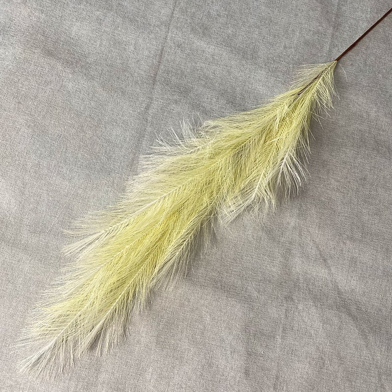 Maylos Faux Pampas Grass Decoration Small Dyeing Pampas Grass Artificial Reed Grass Flower for Wedding Hotel Decor
