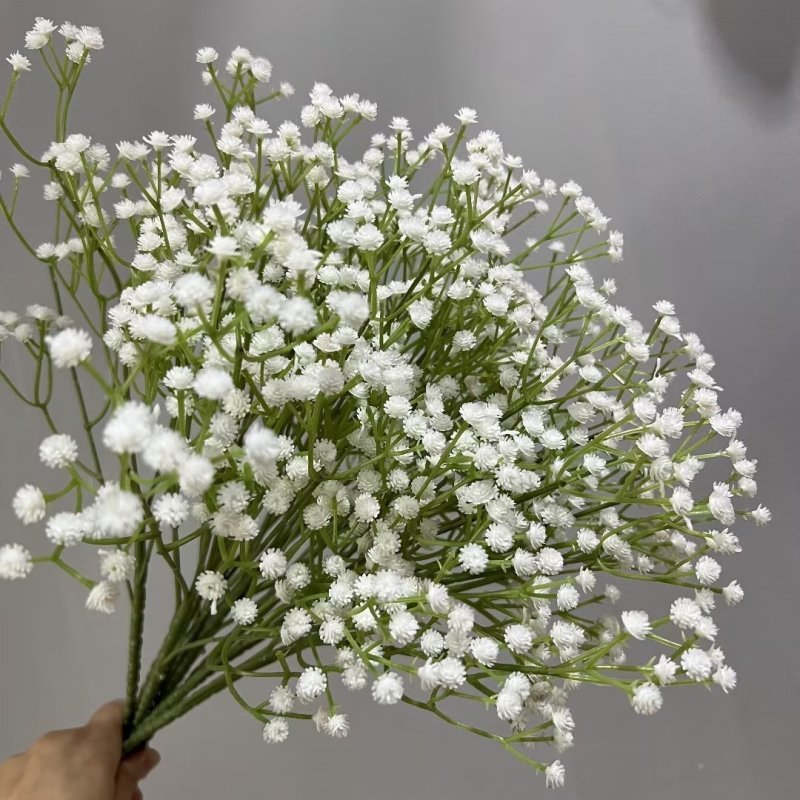2024 NEW silk baby breath flowers real touch dried elyum artificial babies breathe flowers
