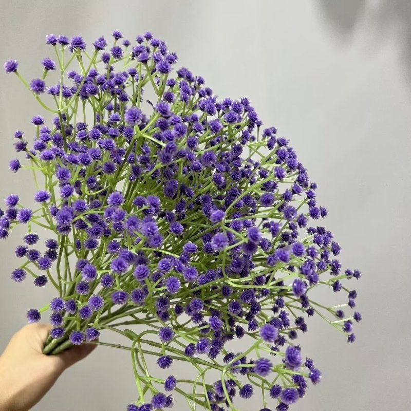 2024 NEW silk baby breath flowers real touch dried elyum artificial babies breathe flowers