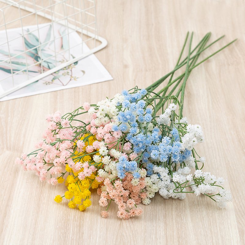 High Quality Factory Wholesale preserved flower baby breath dried Babys Breath gypsophila artificial flowers decoration
