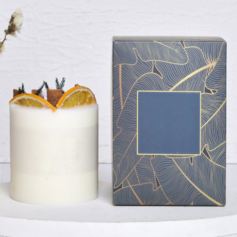 Good Reviews Halloween Home Decoration Beautiful Day Flower And Fruit In Aroma Scented Candles With Crystal And Dried Flowers