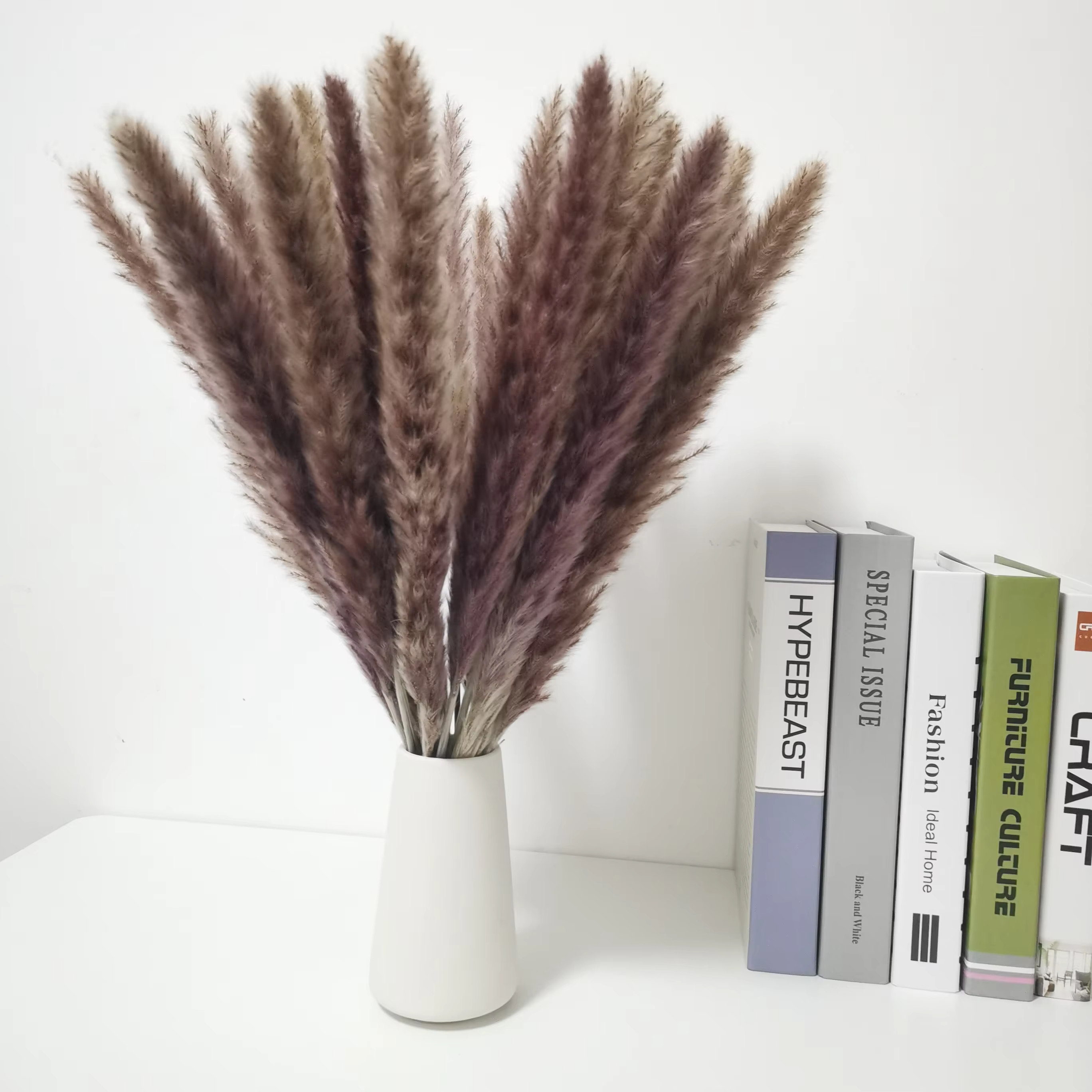 Small Reeds Pampas Grass Whisks Rabbit Tail Grass Natural Dried Flower Bouquets Boho Flower Arrangements Wedding Home Decorating