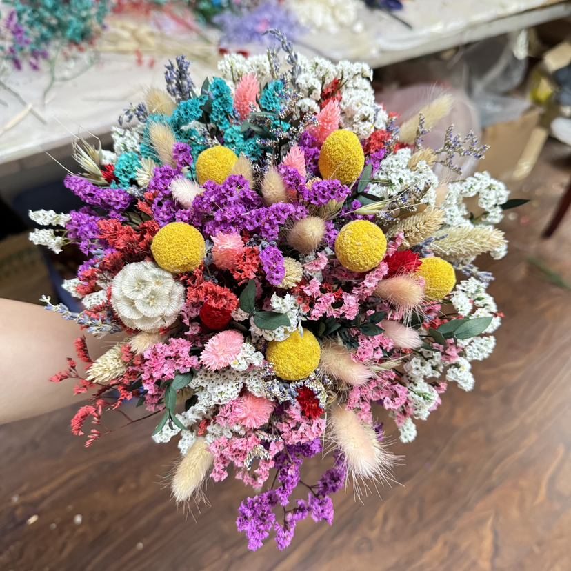 Custom Wedding Flower Bouquets Real Natural Mini Flower Bouquet Set