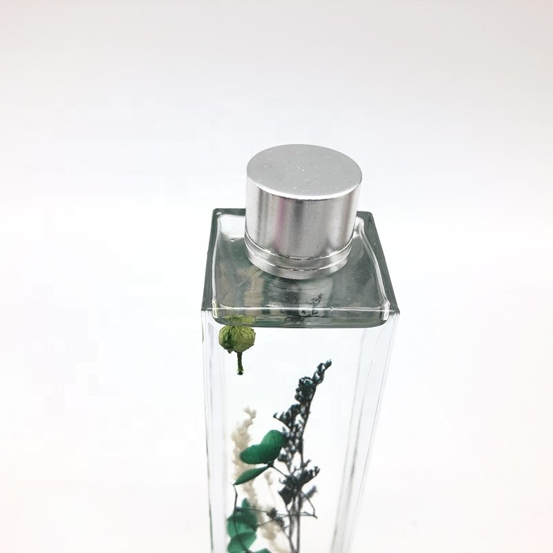OEM Eternal Preserved Flower Herbarium Oil Glass Bottle Real Dried Flower for Home Decoration Gift