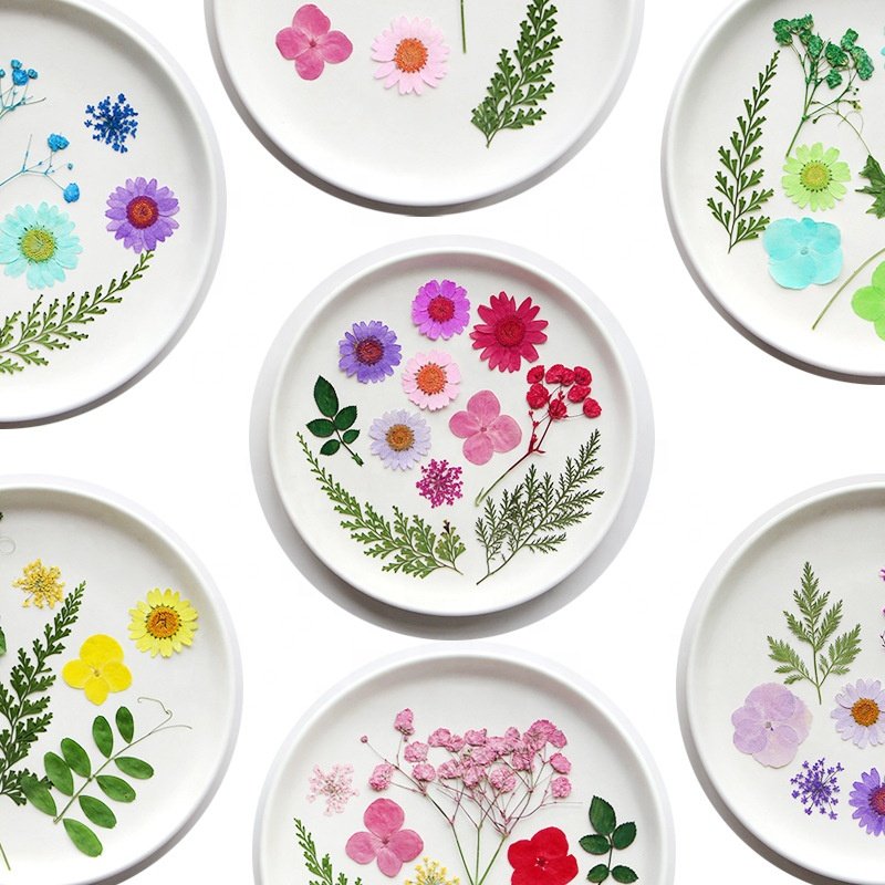 MNR2013 Pressed Mixed Random Dried Flower For DIY Epoxy Resin Craft Nail Art Materials
