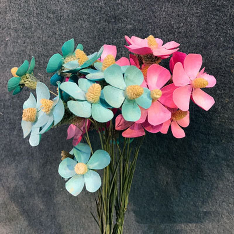 Most Popular Violet Flower Bouquet DIY Flower Bouquet Preserved Dried Flower Matthiola incana Gillyflower For Decor