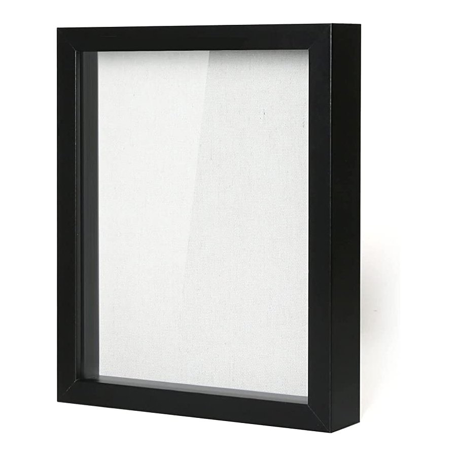 customized High Quality Wooden 3D Shadow Box frame diy Dried flowers picture frame for home decor 8x10 A4 D Shadow Box frame