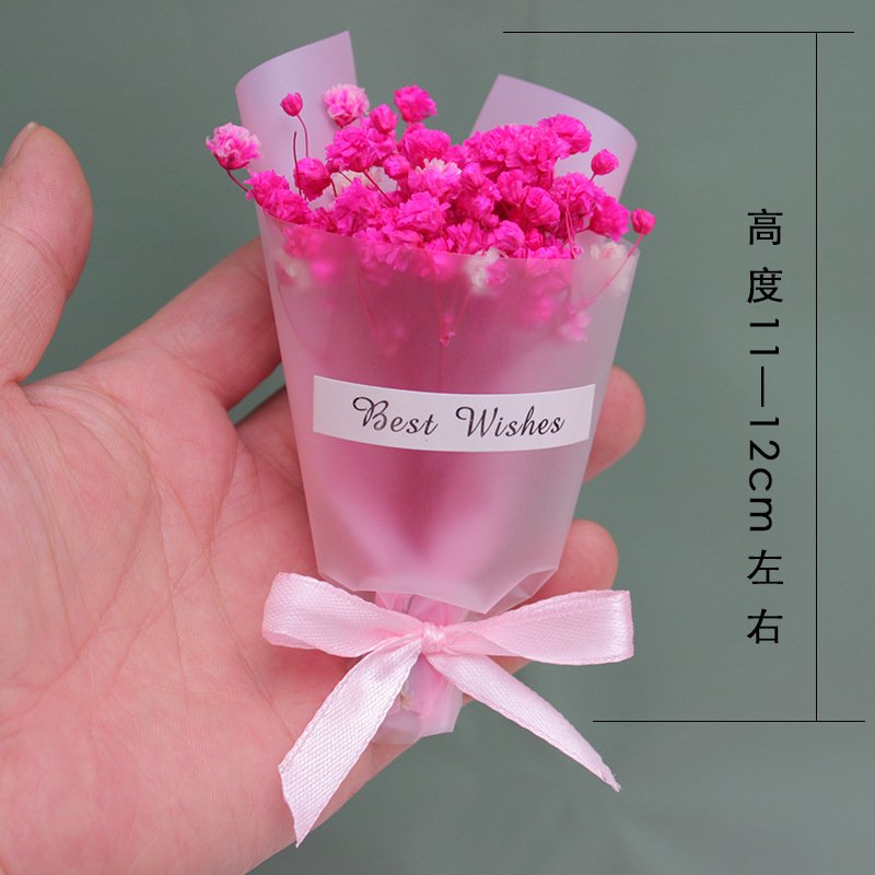 Hot Sale Dry Flower Gypsophila & Soap Artificial Flowers Preserved Flowers For Wedding Party Home Garden
