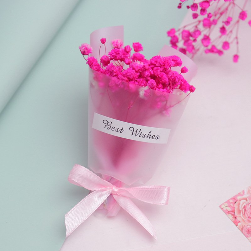 Hot Sale Dry Flower Gypsophila & Soap Artificial Flowers Preserved Flowers For Wedding Party Home Garden