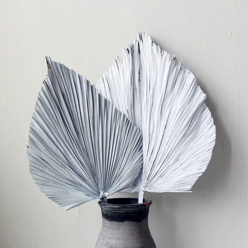 Wholesale Palm Plant Fan Natural Flower Dried Palm Leaf Decoration For Wedding Decoration Dried Palm Leaf Vase Flower