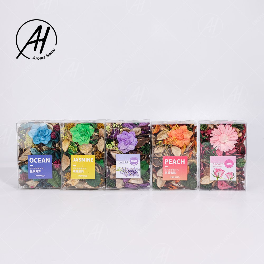 AROMA HOME Colorful Mini Natraul Dried Flower Bouquet For Decoration Valentine'S Day Gift Handmade Material Dried