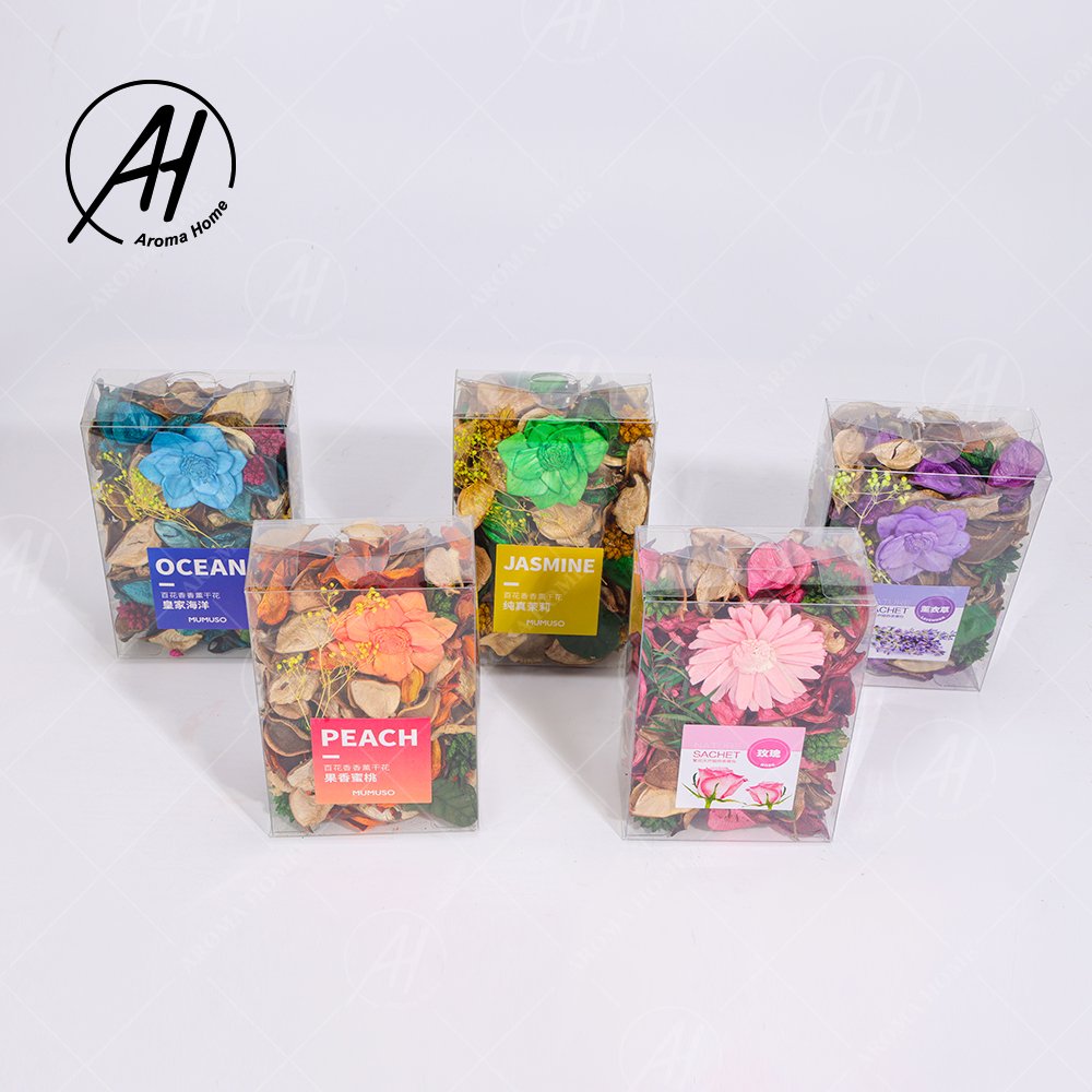 AROMA HOME Colorful Mini Natraul Dried Flower Bouquet For Decoration Valentine'S Day Gift Handmade Material Dried