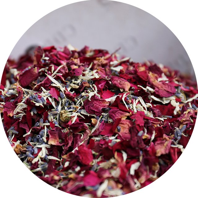 Dried Rose Red Petal Confetti Colorful Lavender Flower Petals in Bulk Christmas Easter Bath Wedding Small Model Wholesale