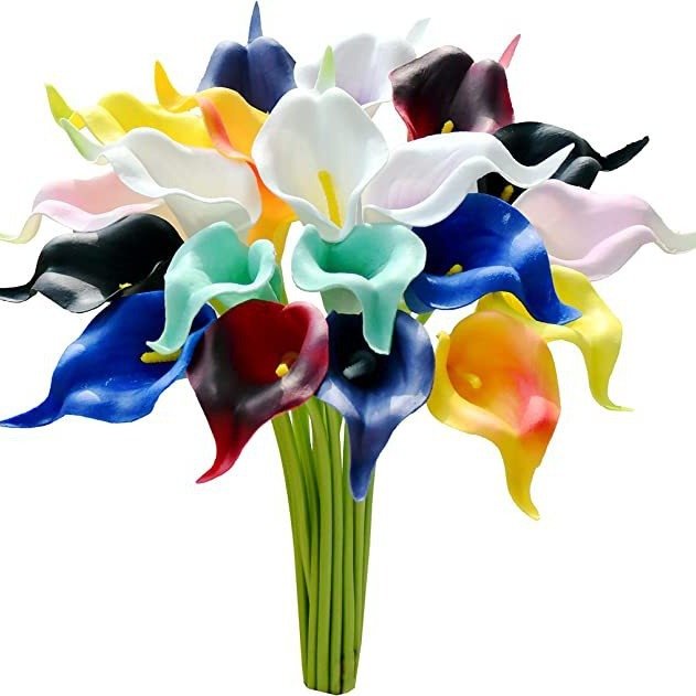 PU material horseshoe lotus daily home decoration, wedding decoration simulation flower
