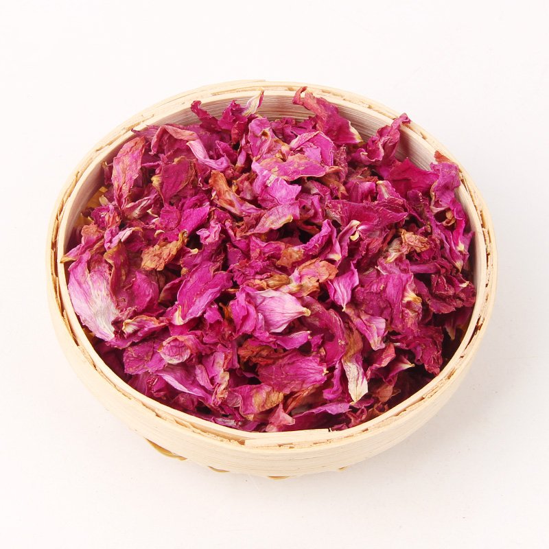 Custom Dry Organic Dry Petals Pink Dried Rose Petals Loose Pinying Rose Flowers Petals for Wedding Confetti/Tea/Candle/Cake