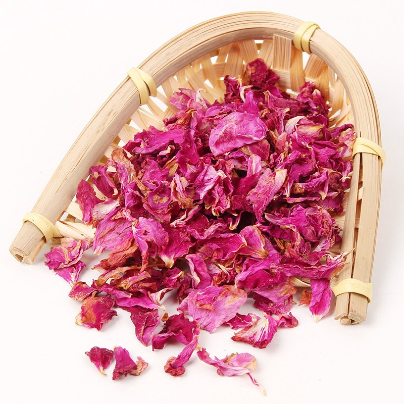 Custom Dry Organic Dry Petals Pink Dried Rose Petals Loose Pinying Rose Flowers Petals for Wedding Confetti/Tea/Candle/Cake