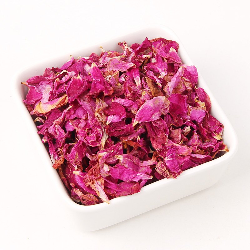 Custom Dry Organic Dry Petals Pink Dried Rose Petals Loose Pinying Rose Flowers Petals for Wedding Confetti/Tea/Candle/Cake