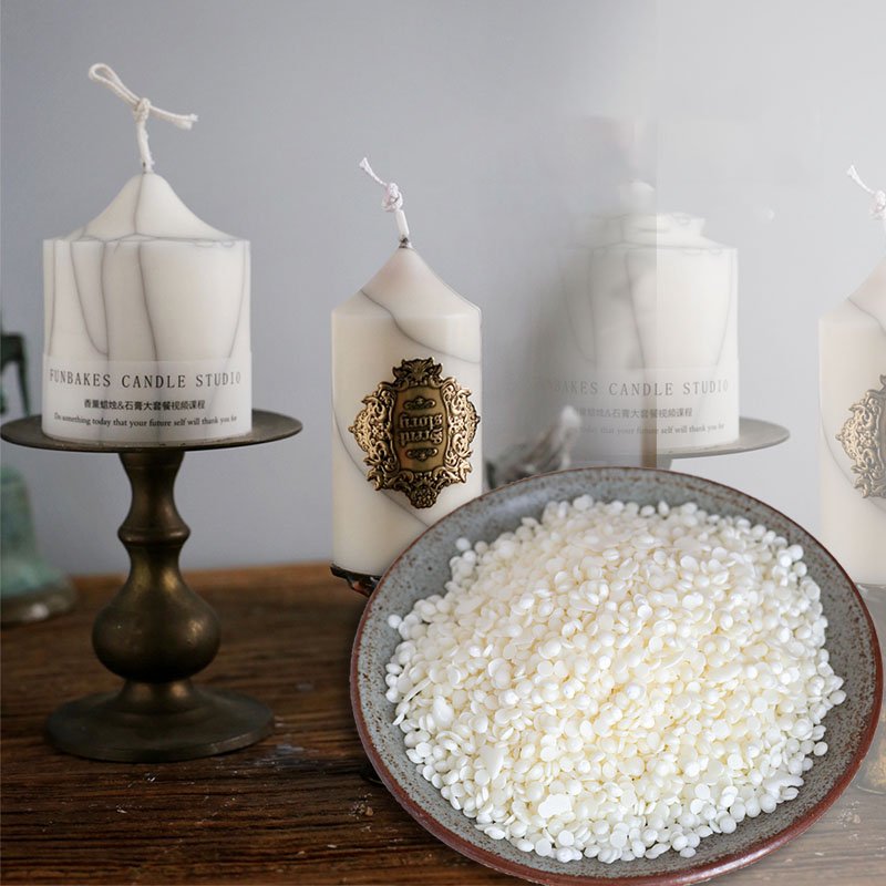 New Products high melting point soy wax candles natural soy wax scented candle with dried flowers