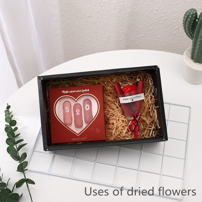 Christmas Mothers Day Gifts Mini Bouquet of Dried Flowers All The Sky Star Soap Flower for Women Girls