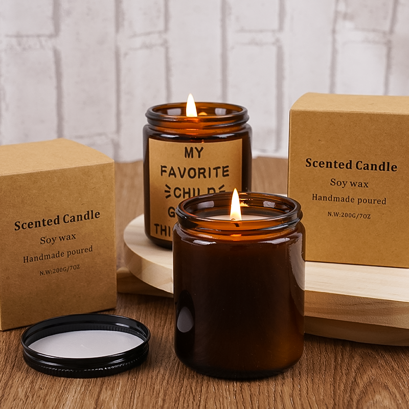 Custom Luxury Long Burning Tealight Black scented candles jars Custom Fragrance Scented Candles For Candle Making