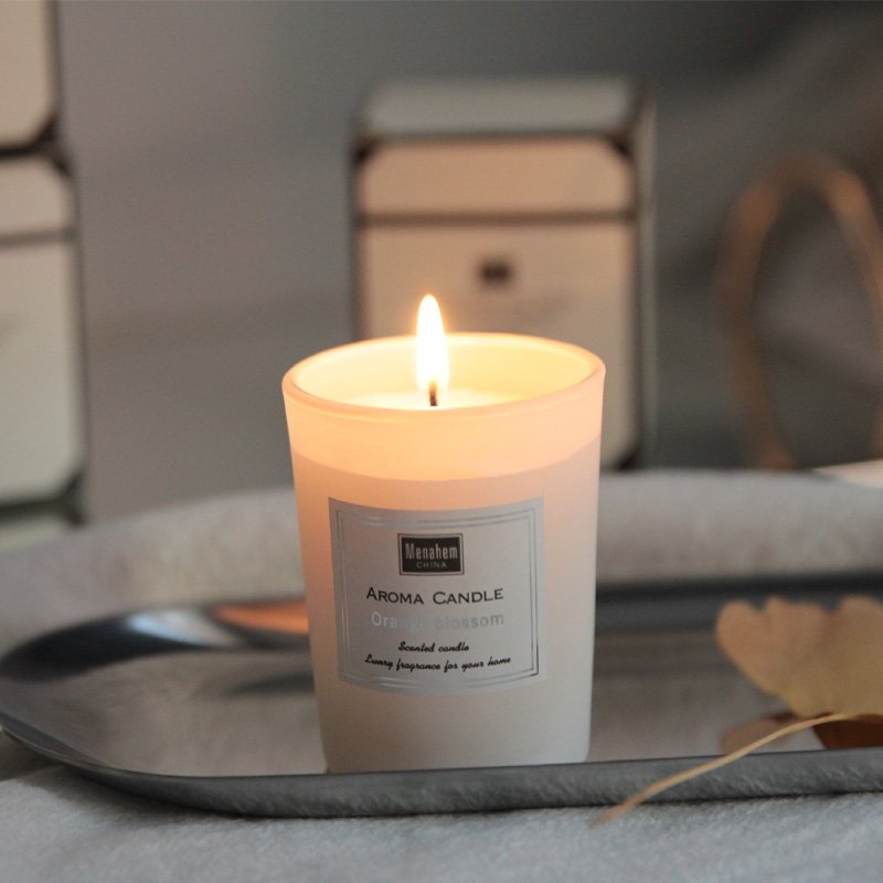 Good Quality Private Label Custom Candle Box Packaging Creative Fragrance Soy Wax Aroma Candle Gift With Logo