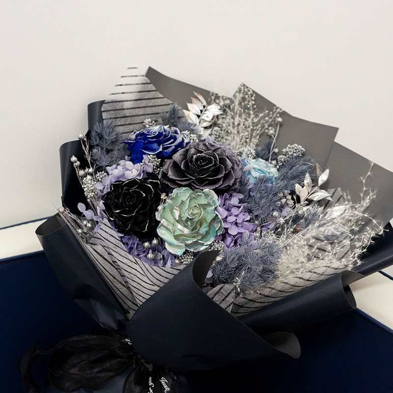 Yunnan Preserved Flower Bouquet Wholesale Rose Creative Dried Flower Valentine's Day Gift For Girlfriend