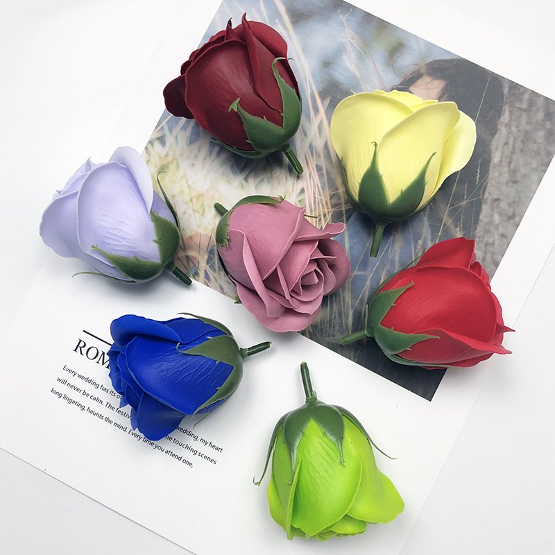 SUREMAY Factory Wholesale Cheap Artificial Flowers for Home Wedding Decorative Flowers Hot Sale Soap Flower Rose