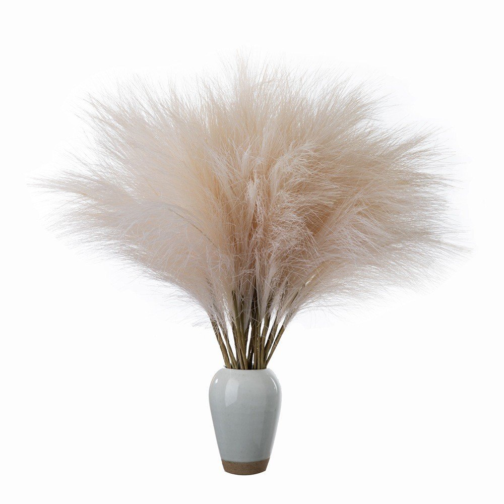 Factory Direct Mini Pampas Reed Grass INS Wind Home Decor Wedding Wholesale simulation dried Artificial Flowers home decore