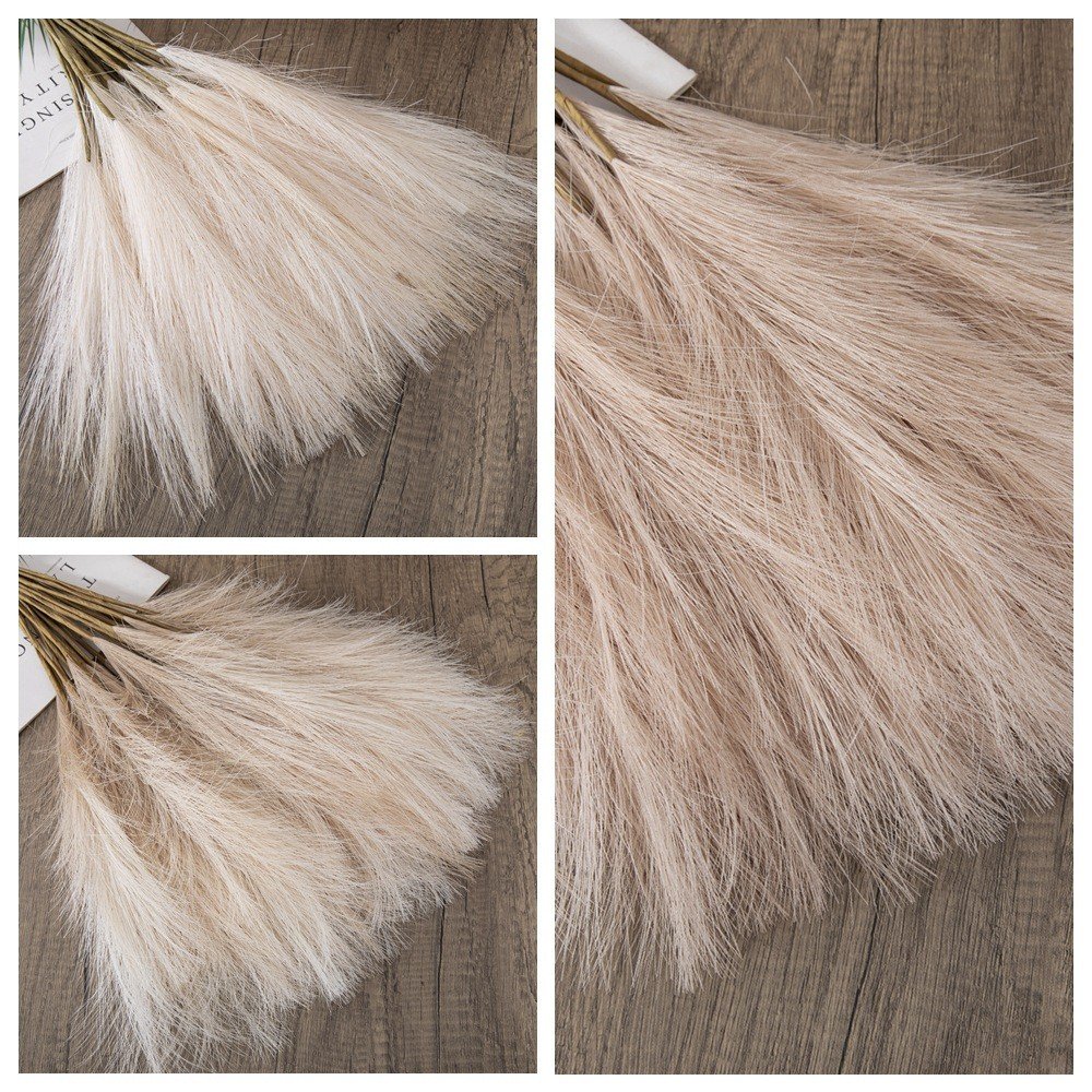 Factory Direct Mini Pampas Reed Grass INS Wind Home Decor Wedding Wholesale simulation dried Artificial Flowers home decore