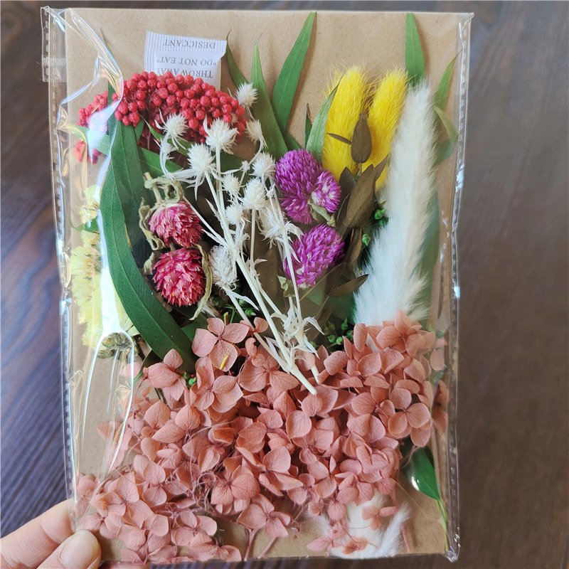 Preserved Eterna Epoxy Resin Pendant Necklace Craft Diy Floral 1 bag Natural Dried Flower Dry Plant For Aromatherapy Candle