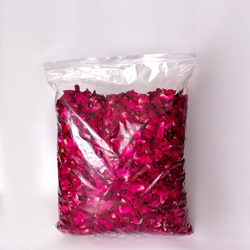 Natural Real Red Rose Flower Petals Dried Rose Petal for Wedding Decoration Bath Foot Bath Wedding Confetti Crafts Accessories