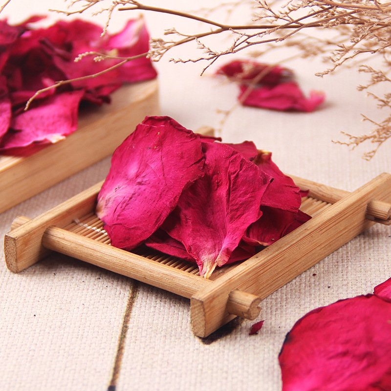 Natural Real Red Rose Flower Petals Dried Rose Petal for Wedding Decoration Bath Foot Bath Wedding Confetti Crafts Accessories