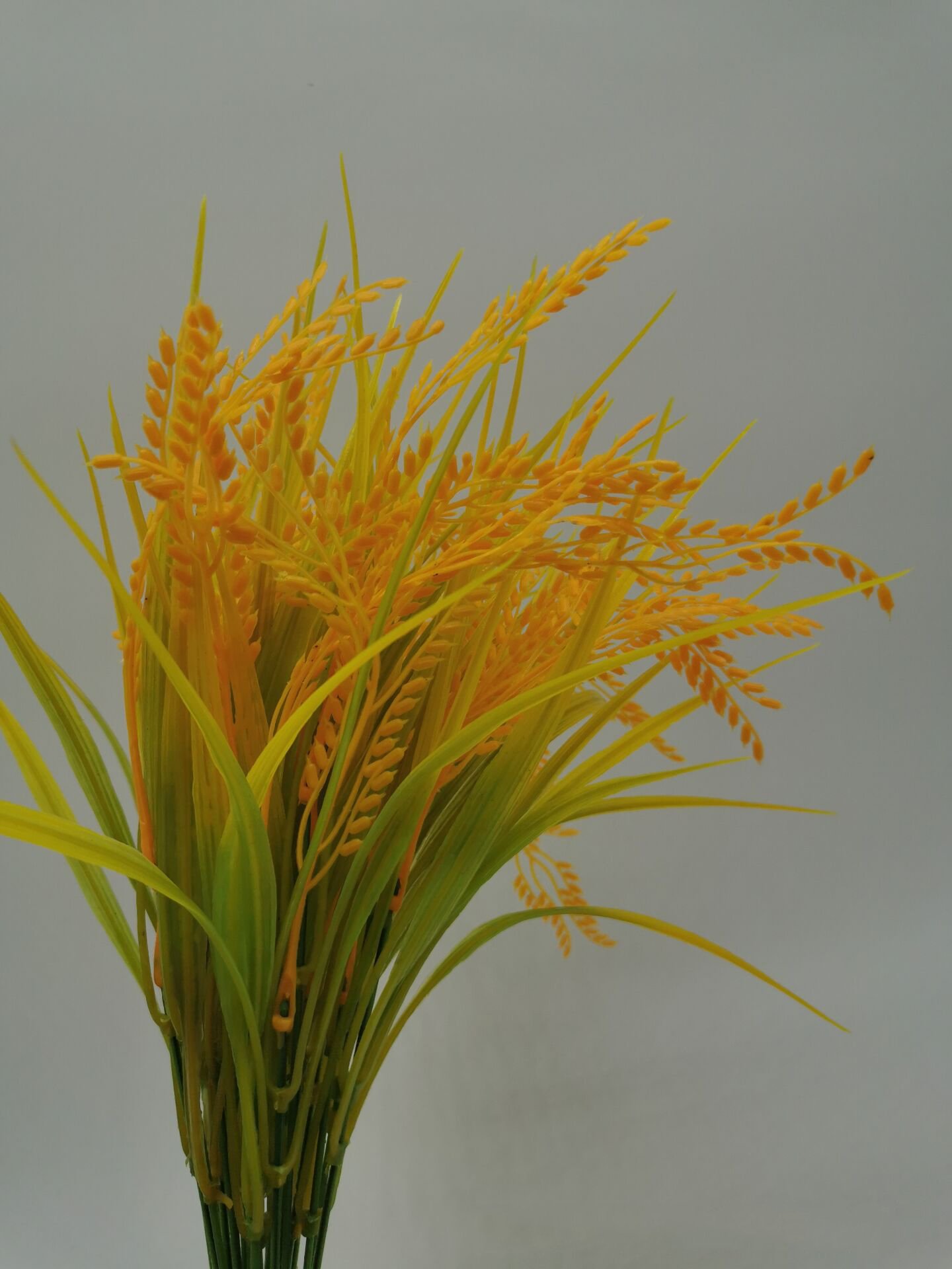Simulation Wheat Ears Rice Faux Flowers Plastic Dried Flowers Shooting Dance Props Outdoor Living Room Display Flowers