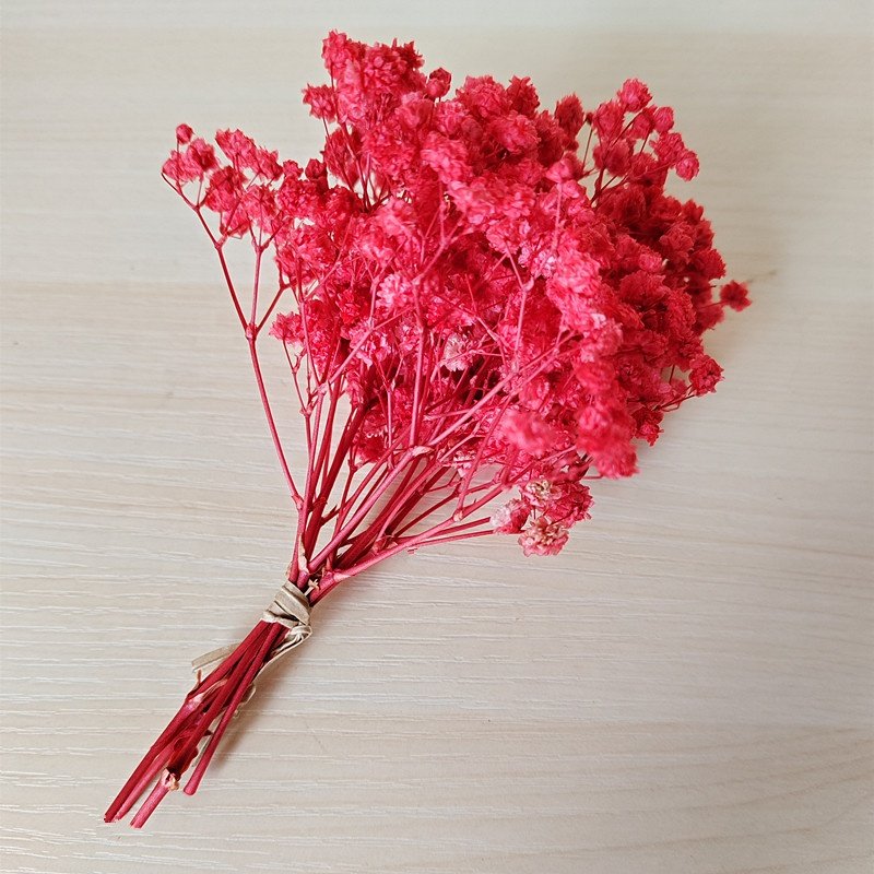 wholesale preserved Gypsophila natural dried flower bouquet mini preserved babysbreath flower bouquet for floral arrangement