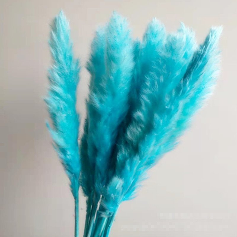23 inch boho decorative natural white flower bouquet small reed dried flower