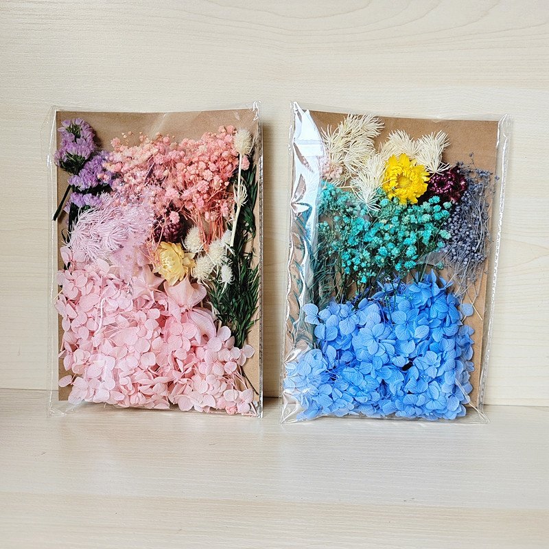 wholesale cheap price nail art Photo Frame DIY Dry Flowers material bag real natural dried flowers for scented Candle making