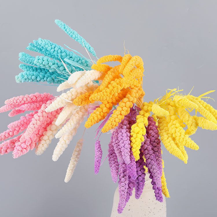 Factory Best Real Natural Dried Flower Preserved Plants Handmade Bleached Millet