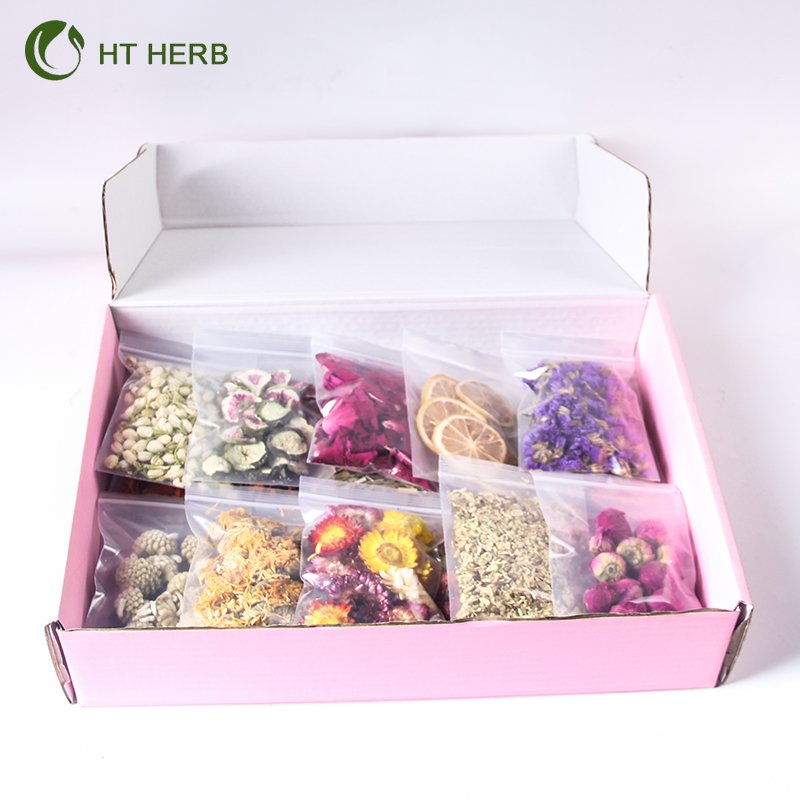 2024 Popular Natural Dried Flowers Set as Decoration Making Bath Resin and Soap DIY Candle