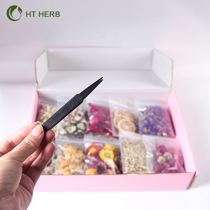 2024 Popular Natural Dried Flowers Set as Decoration Making Bath Resin and Soap DIY Candle