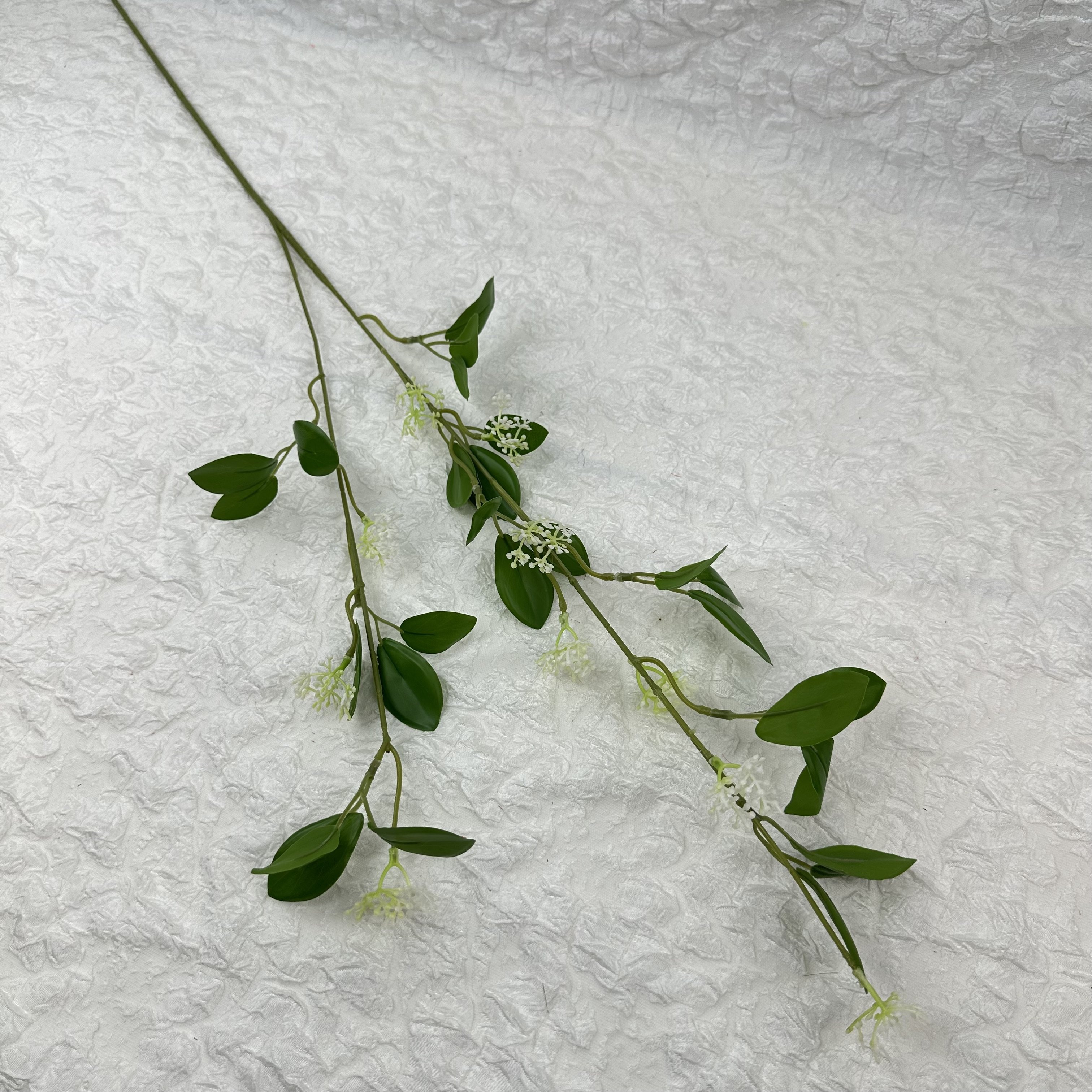 Wholesale Price Small Dried Flowers Silk Flowers Customized Color Olive Branch Artificial Flower
