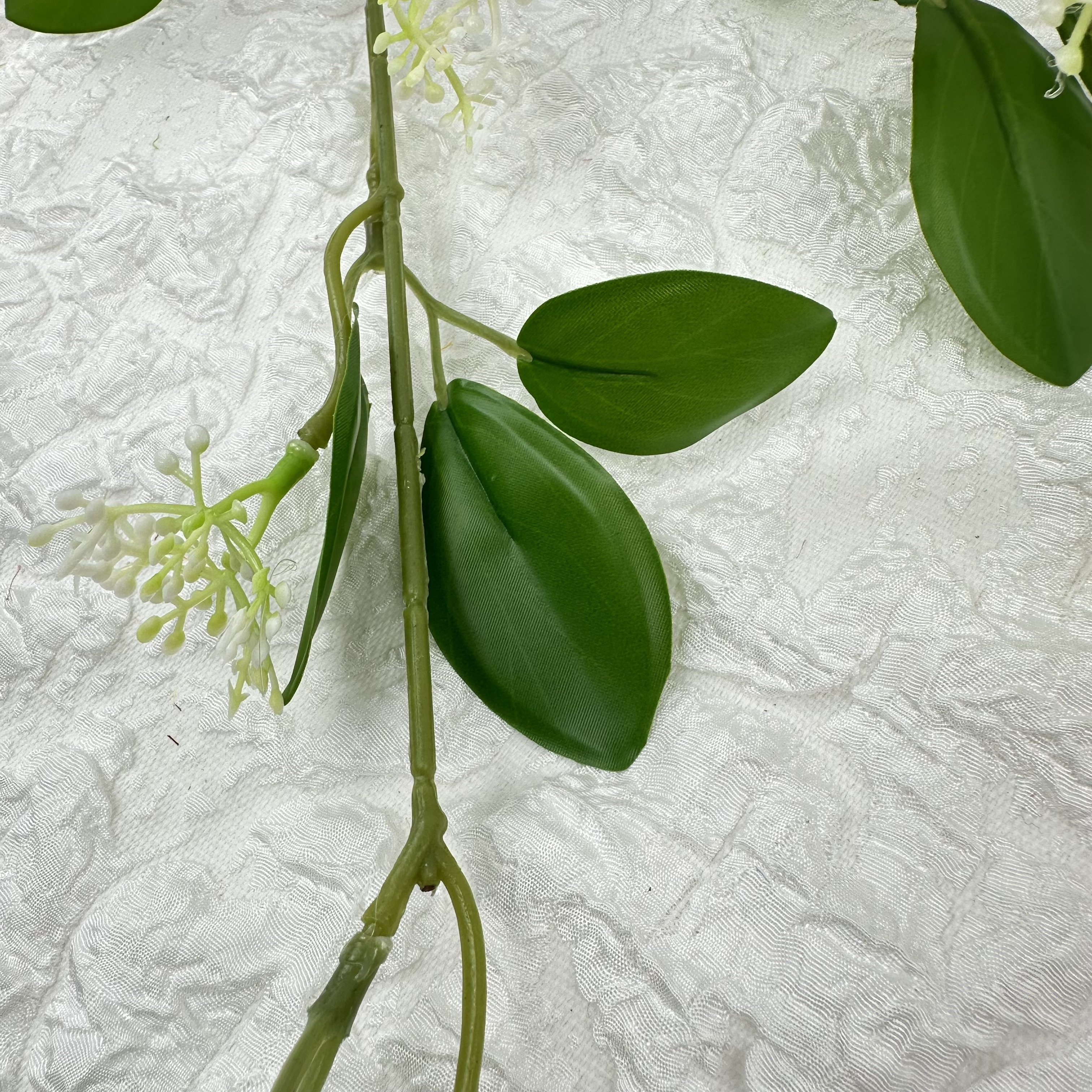 Wholesale Price Small Dried Flowers Silk Flowers Customized Color Olive Branch Artificial Flower