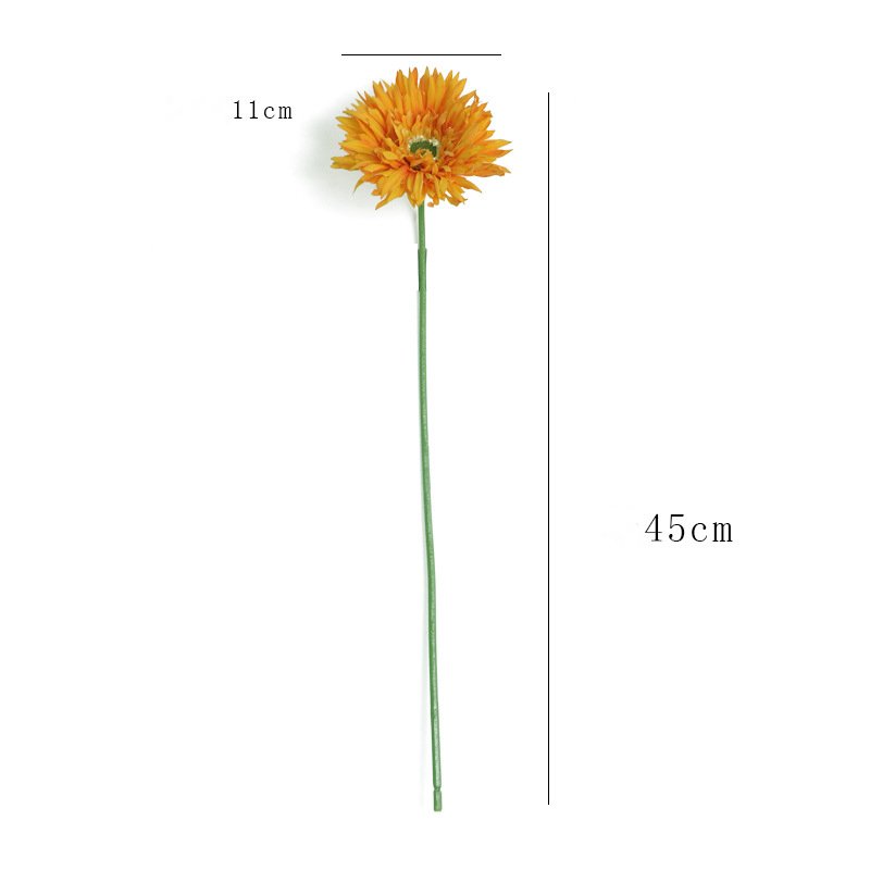 Factory Direct Artificial African Daisies Flowers African Daisy Silk Flowers for Wedding Decoration Home Decoration
