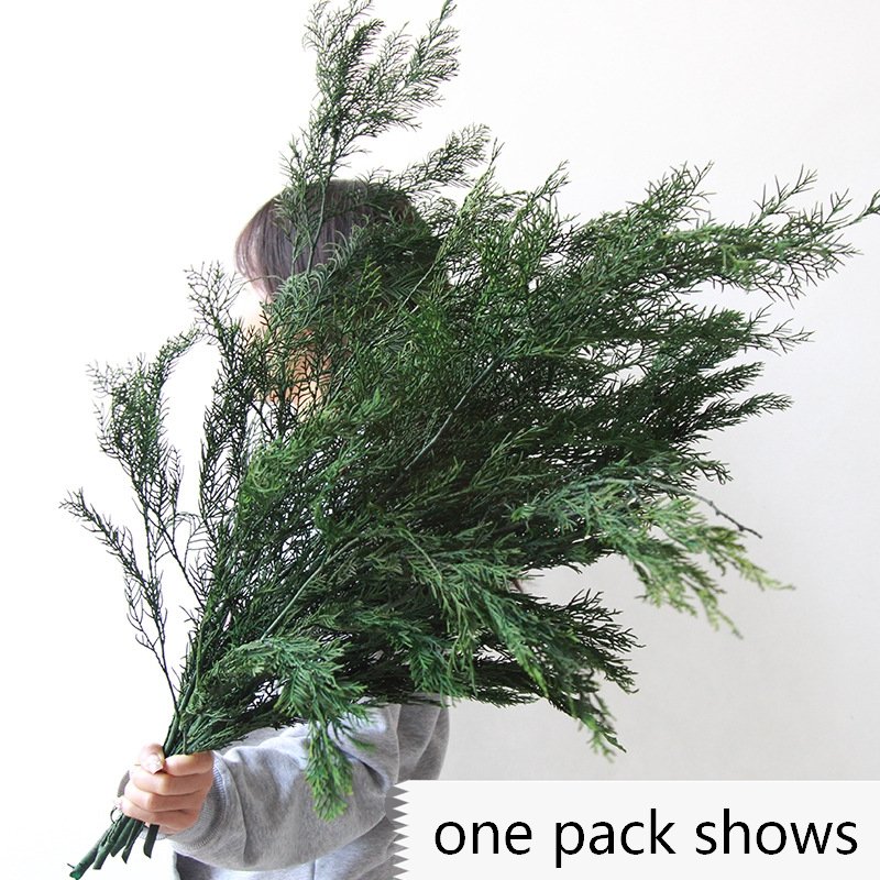 Preserved natural dried green Cypress Pine branch Leaves,,decoration,flower arrangement,Christmas Themed Crafts materials